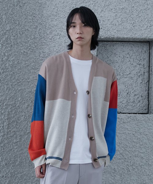 Trunk Project Multicolor Knit Cardigan