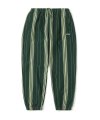 SN-Stripe Sweat Pants Green