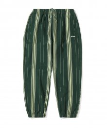 SN-Stripe Sweat Pants Green