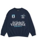 예스아이씨(YESEYESEE) Y.E.S Yacht Sweatshirt Navy