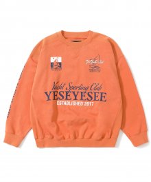 Y.E.S Yacht Sweatshirt Salmon