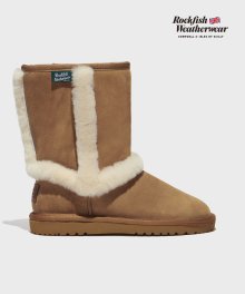 SHEARLING WINTER BOOTS(8inch) - 2color