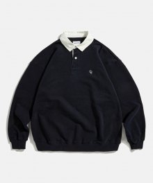 Heavy Weight Rugby Shirts Navy