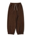 FIVETWO STAMP KNIT PANTS [BROWN]