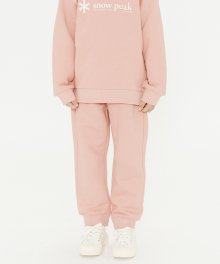 키즈 헤리티지 조거 팬츠 Light Pink (S22FKRFP70)