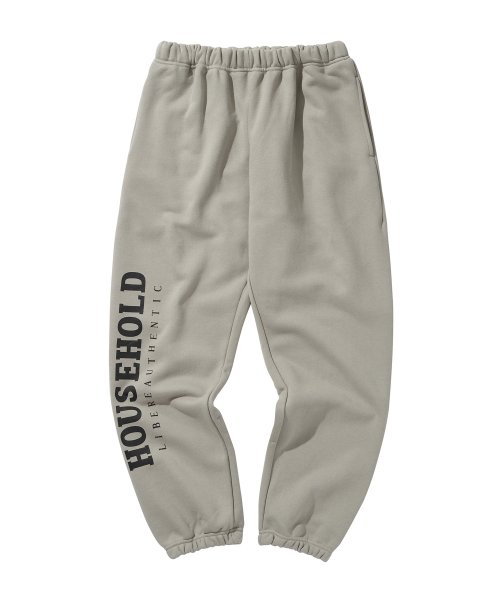 H LOGO SWEATPANTS / STORMDUST