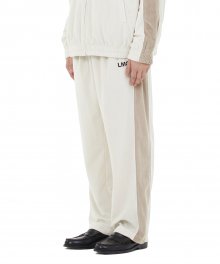 LMC VELOUR TRACK PANTS cream