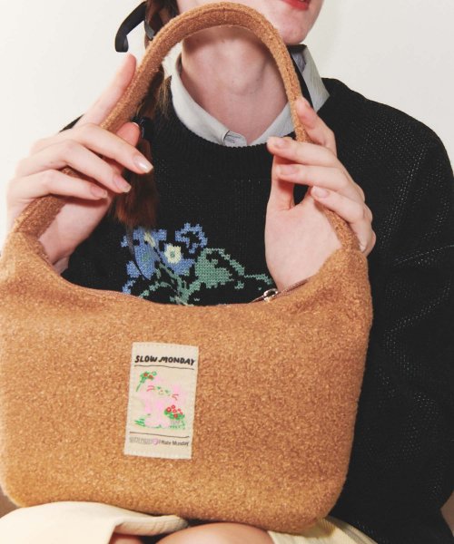 [SLOWCOASTER] 韓国☆MONDAY ROUTINE BAG 全2色 韓国風ショルダーバッグ | Bagoodtimeshop