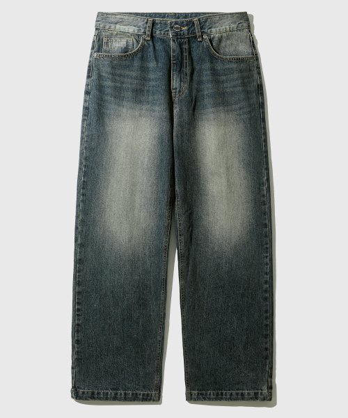 Джинсы Olin с винтажной варкой 2 вида, washed blue YHLP2447