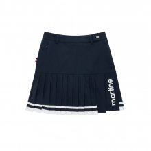 Comfy Golf Pleats Skirt_Navy