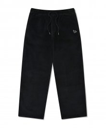 ANGEL CORDUROY EASY PANTS BLACK