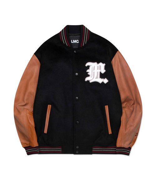 MUSINSA | LMC LMC ANGEL WOOL VARSITY JACKET black