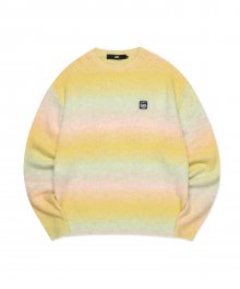 LMC OMBRE BRUSHED KNIT SWEATER light yellow