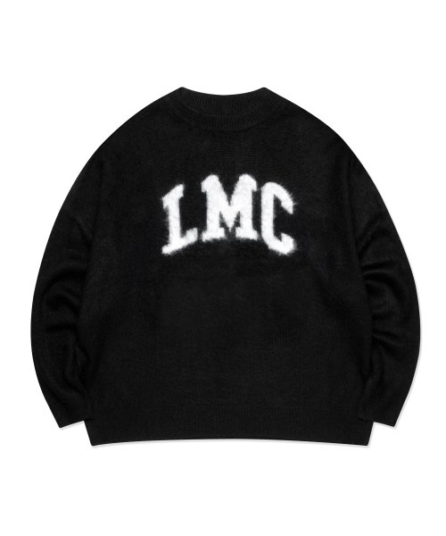 [ LMC ]★LMC BRUSHED ARCH KNIT SWEATER 엘엠씨(LMC) LMC BRUSHED ARCH KNIT SWEATER black - 사이즈