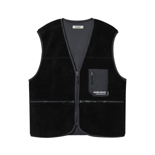Флисовый жилет Black