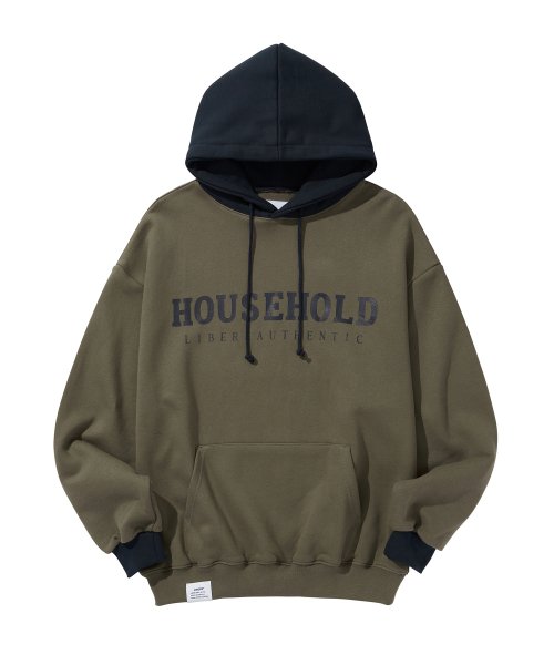 H LOGO HOODIE / KHAKI