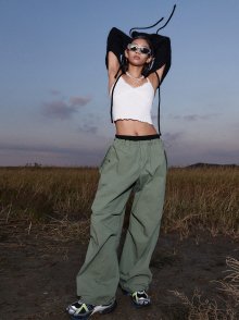 PARACHUTE STRING PANTS KHAKI