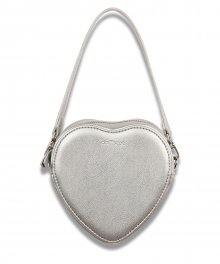 Heart Bag in Silver