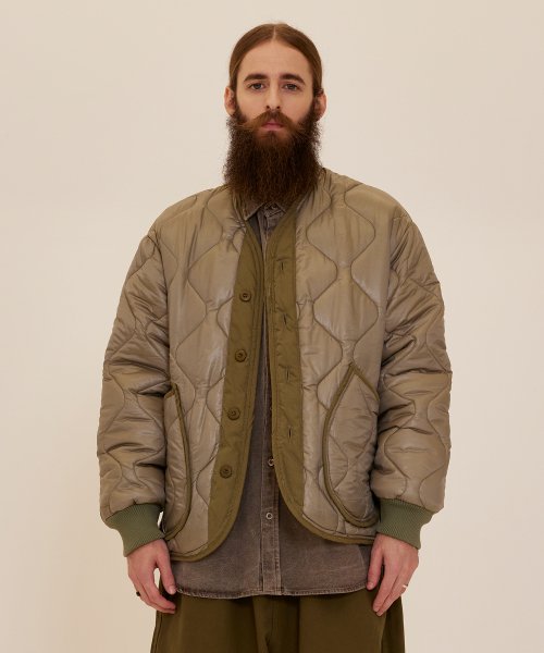 Стеганая куртка оверсайз CB (Khaki)