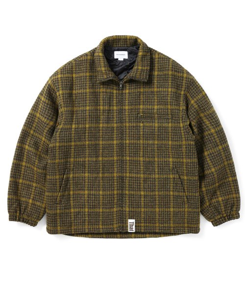 Tweed shop zip jacket