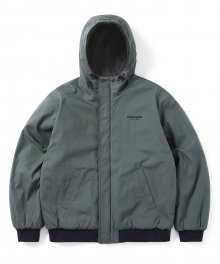 Reversible Sherpa Jacket Blue Grey