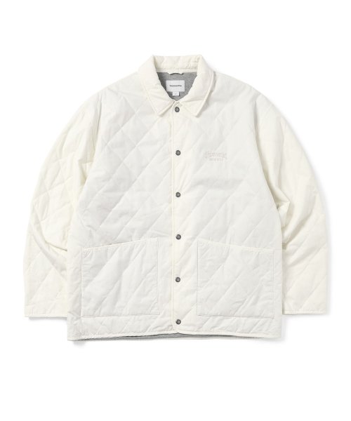 MUSINSA | thisisneverthat® RS Quilted Jacket Off White