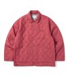 RS Quilted Jacket Raspberry Red