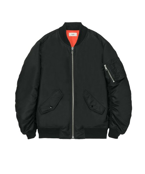 롤링스튜디오(ROLLINGSTUDIOS) MA-1 BOMBER JACKET BLACK - 사이즈