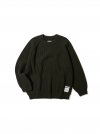 Lambs Wool Oversized Crew neck knit Olive