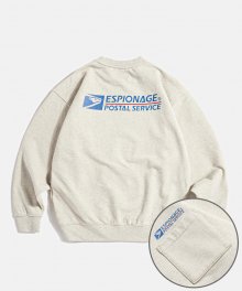 EGPS Heavy Weight Sweat Shirt Oatmeal Grey