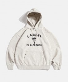 EG Paratroops Heavy Weight Hoodie Oatmeal Grey