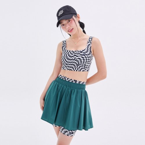 CHECKERBOARD BRA TOP BN3BR007