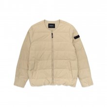 MLU2C4DW1163DE  공용 라운드넥 경량 다운 자켓_DARK BEIGE