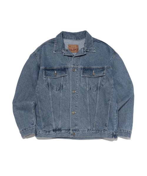 Джинсовка с винтажной варкой (Light Blue)