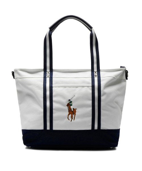 폴로 랄프 로렌 골프(POLO RALPH LAUREN GOLF) 포니 골프 토트백 - 화이트 - 289,000 | 무신사 스토어 폴로 랄프 로렌 골프(Polo Ralph Lauren Golf) 포니 골프 토트백 - 화이트 - 289,000 | 무신사 스토어
