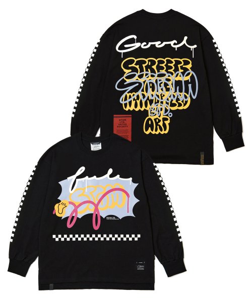 [ STIGMA ]★22 BOMB OVERSIZED LONG SLEEVES T-SHIRTS LONG SLEEVES - 스티그마