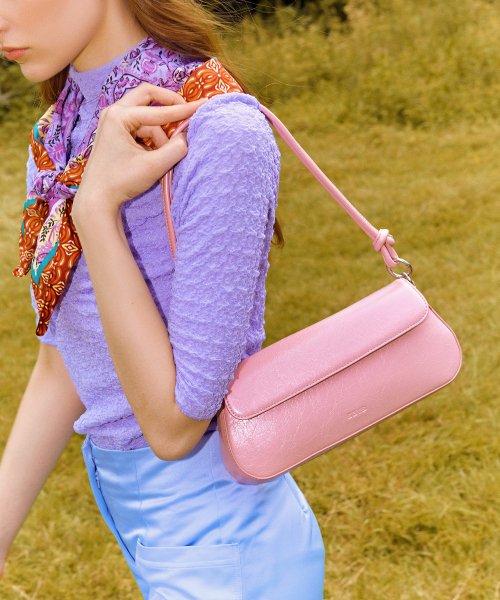 비비와이비(BBYB) 라라 숄더백 크링클 핑크 (Crinkled Pink) - 139,000 | 무신사 스토어
