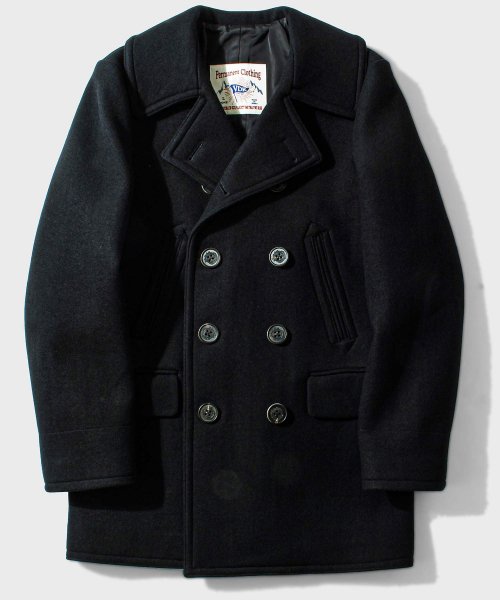 VIRGIN WOOL NAVY ORIGINAL COAT [Black Night]