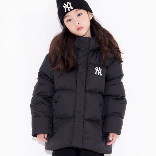 엠엘비 키즈(MLB KIDS) 메가로고 구스 숏패딩 NY (Black) - 사이즈 & 후기 | 무신사