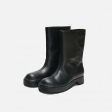 Hoof ankle boots Black