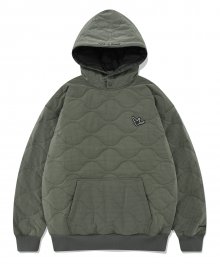 ANGEL QUILTED HOOD KHAKI