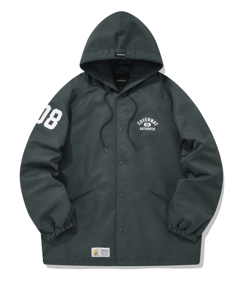 Худи-куртка коуч Sports Club Green