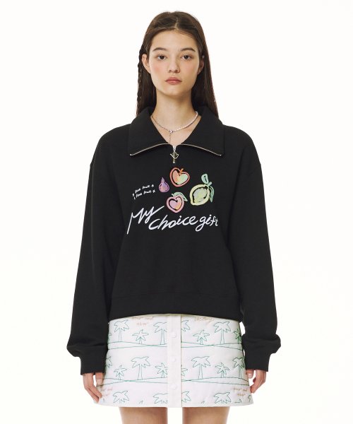 Свитшот на молнии FIRSTFRUIT ZIP UP SWEAT SHIRTS