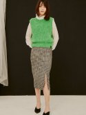 쏘리, 투 머치 러브(SORRY, TOO MUCH LOVE) Candy Wool Knit Vest_Green