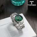토르소(TORSO) T105M-SGS 마이다스 캘린더 워치 남성 메탈 밴드 시계