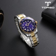 T502M-GLC 이카로스 다이아몬드 워치 남성 메탈 밴드 시계