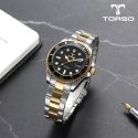 토르소(TORSO) T502M-GBC 이카로스 다이아몬드 워치 남성 메탈 밴드 시계