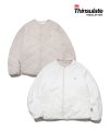 REVERSIBLE WARM UP QUILTING JACKET IVORY