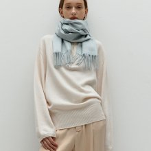 Woven Scarf Solid_Baby blue
