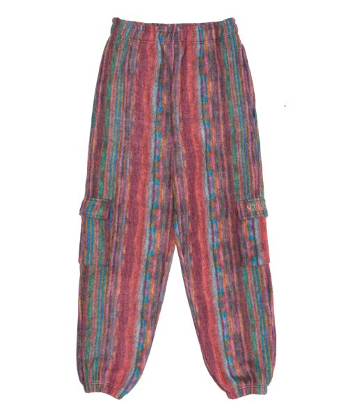 ★SCULPTOR★ Rascal Fleece Cargo Pants Multi Pink SC22A430PK 스컬프터(SCULPTOR) Rascal Fleece Cargo Pants Multi Pink